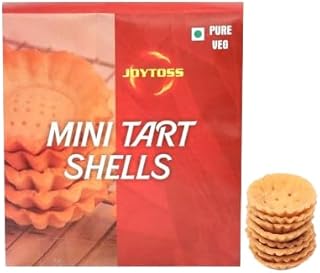 JOYTOSS Tortilla Tart Shells | Perfect for Mexican Tacos, Wraps, Nachos & Katori Chaat | Ready-to-Eat Healthy Snack – Salted & Sweet Flavors