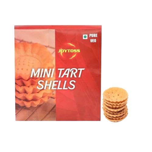 JOYTOSS Tortilla Tart Shells | Perfect for Mexican Tacos, Wraps, Nachos & Katori Chaat | Ready-to-Eat Healthy Snack – Salted & Sweet Flavors