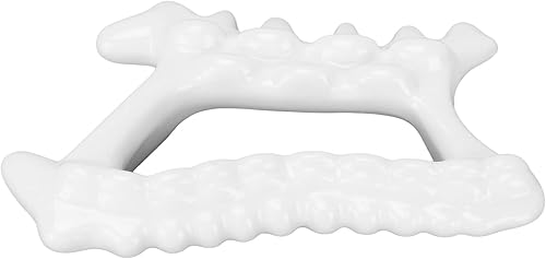 Masajeador de drenaje linfático, herramienta de cerámica Gua Sha facial para belleza facial, promueve la absorción de productos para el cuidado de