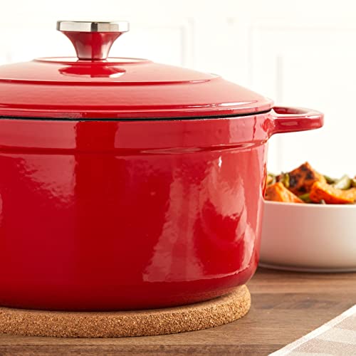 image for Juvale Set of 4 Round Cork Trivets for Hot Dishes, Plates, and Kitchen