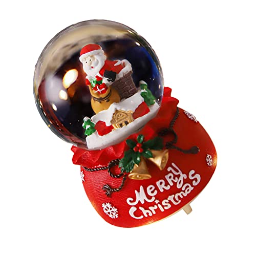 Caixa De Música Com Luzes Led Coloridas, Caixa De Música De Natal, Decoração Musical, Artesanato Em