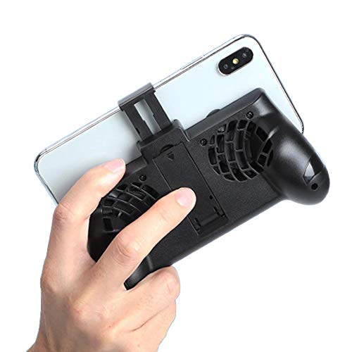 Contrôleur de jeu mobile avec ventilateur de refroidissement noir pour bureau - 3