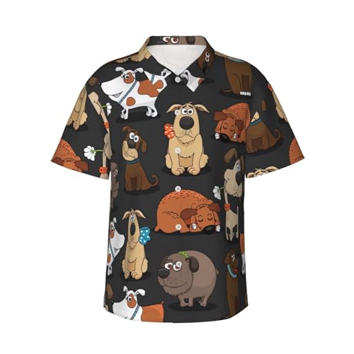 Chemise hawaïenne corgi homme : restez au frais avec style lors des fortes chaleurs
