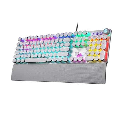 Q[~OJjJL[{[h gXNGA L[Lbv obNCg USB L 104 A`S[Xg Q[~OL[{[h PC m[gp\Rp(White to Blue switch)