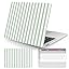 Green & White Stripes