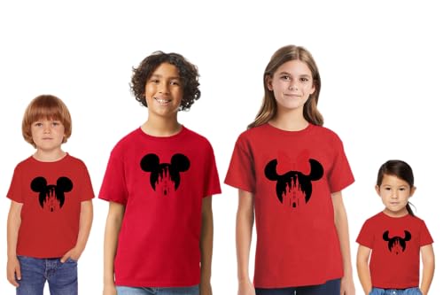 Mystic Mouse Towers Graphic T-Shirts for Boys & Girls