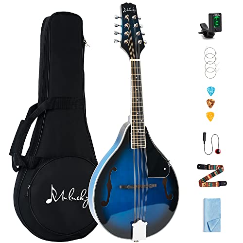 Mulucky A Style - Mandolino acustico a 8 corde con