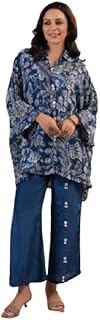 jisora Women's Russian Silk Blue Co-ord Set-picture-26