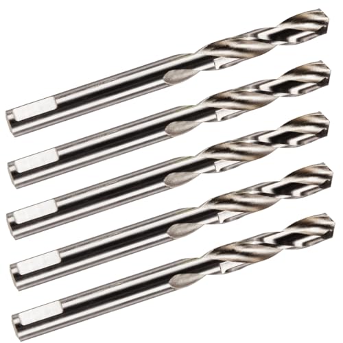 Pack Of 5 x 6.35mm (1/4) HSS Pilot Drill Bit For Bi-Metal Holesaws + Arbors/Hole Saw. Centre Drill For Hole Saws