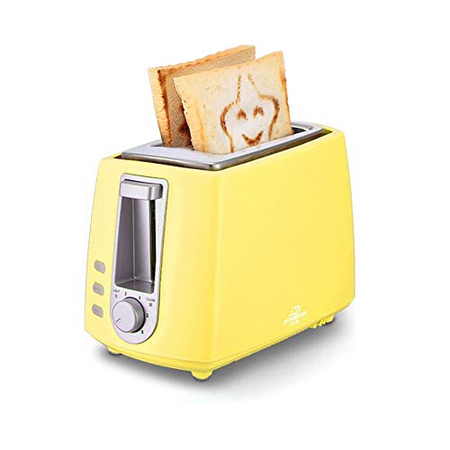 Doppelseitiger Heizung Mini Haushalt Toaster, Vollautomatische Kleinmultifunktions-Brot-Hersteller, Wird Energie 750W, 2 Brot Tröge, 6