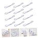BESPORTBLE 12pcs Adjustable Diaper Buckle Strap for Infants Safety Fixing Belt Fasteners Soft Elastic Diaper Belt for Babies for Changes and Travel