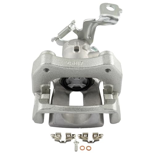 Image of 19B6128 Rear Left Disc Brake Caliper Assembly w /Bracket