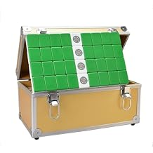Traditional Chinese Mahjong Mah-Jong Entertainment Gift 144 Melamine Tiles with 2 Spare Tiles,3 Dices,mat,1 Wind Vane,Chips,Game Set Beautiful Gift Suitable for Collection