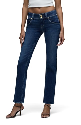 HUDSON Womens Brooks Nader Beth Mid-Rise Straight Ankle Jean