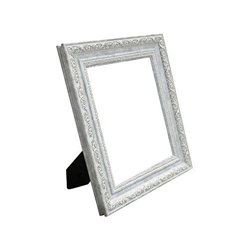 Lilian Light Grey Lace Display 8X10 Desk/Wall Photo Frame - Wall Mounting Material Included #TOP1