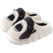 Hopelong Womens Cute Rabbit Ears Plush House Slippers - Non-Slip Fluffy Indoor Warm Animal Slippers