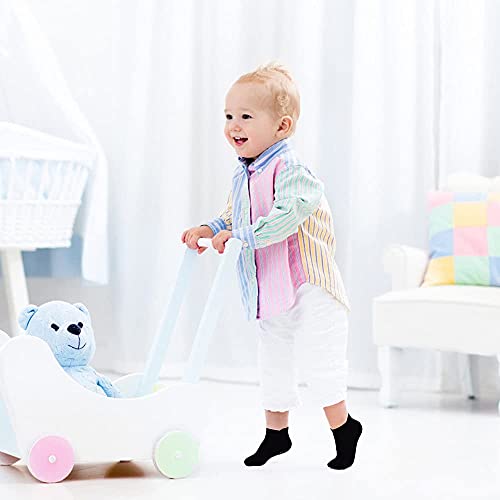 Tphon Non Slip Baby Toddler Ankle Socks with Grippers - Non Skid Grip Boys & Girls Socks4