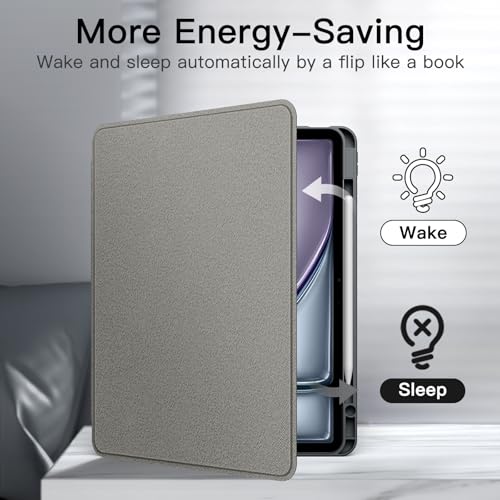 Image of JETech Folio Case for iPad Air 13 inch M4 /M3 /M2, Space Gray