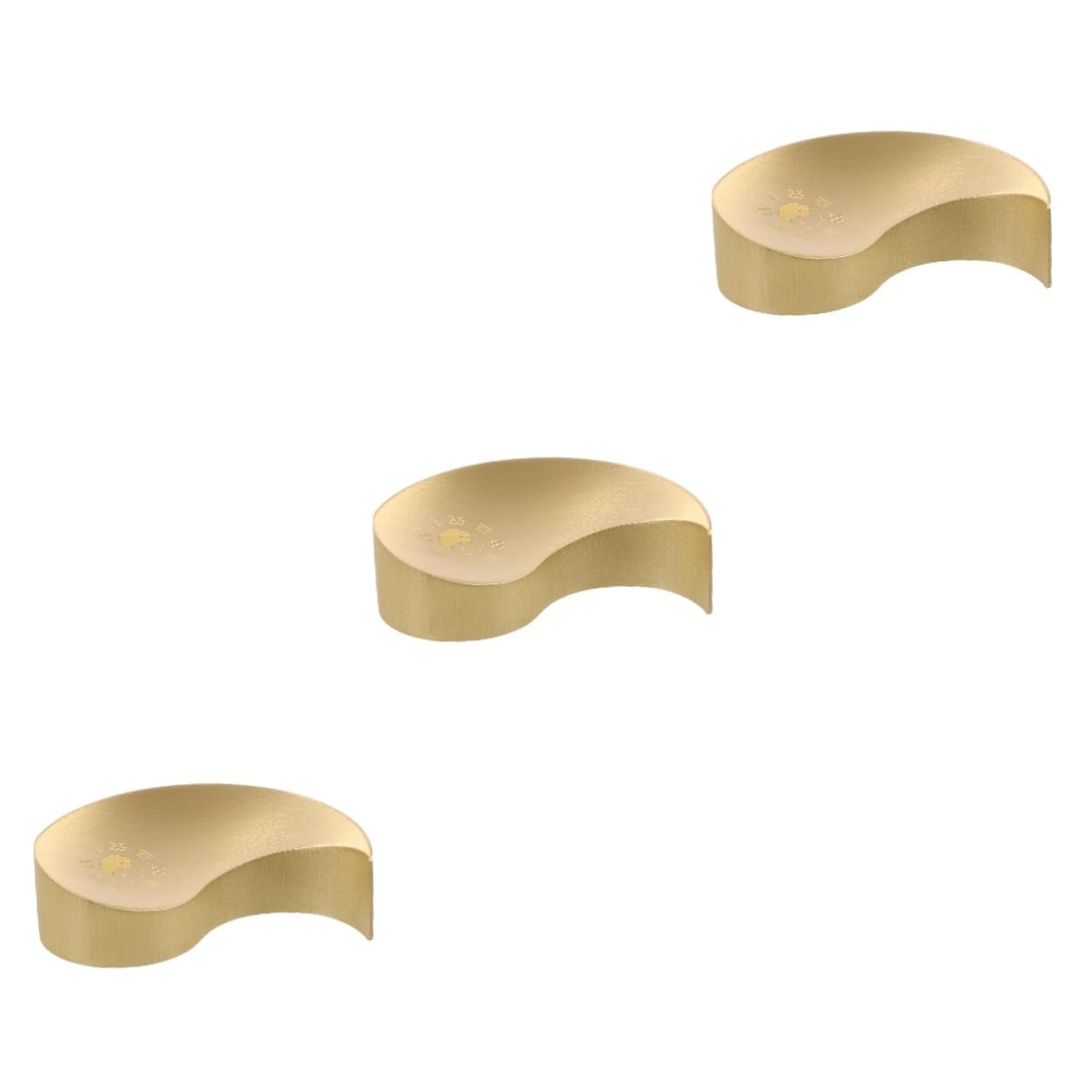jojofuny 3stücke Brass Paperweight Für Chinesische Kalligraphie Rechteckiger Briefbeschwerer Massivem Messing Dekoratives Papiergewicht Für Schreibtisch Und Kreative Praktiken