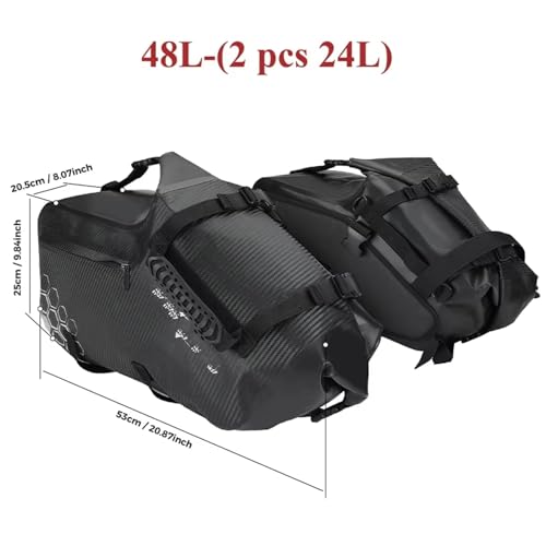 Bolsa De Moto Lateral Compatible Con NC 750 Y NC700X 2