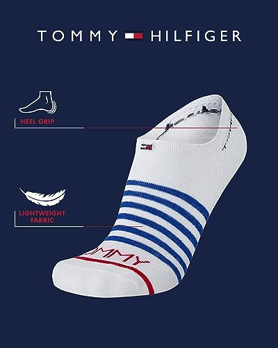 Tommy Hilfiger Men's Low Cut Socks - 3 Pack Lightweight Cushion Comfort No Show Socks - Athletic Socks for Men (7-12)3