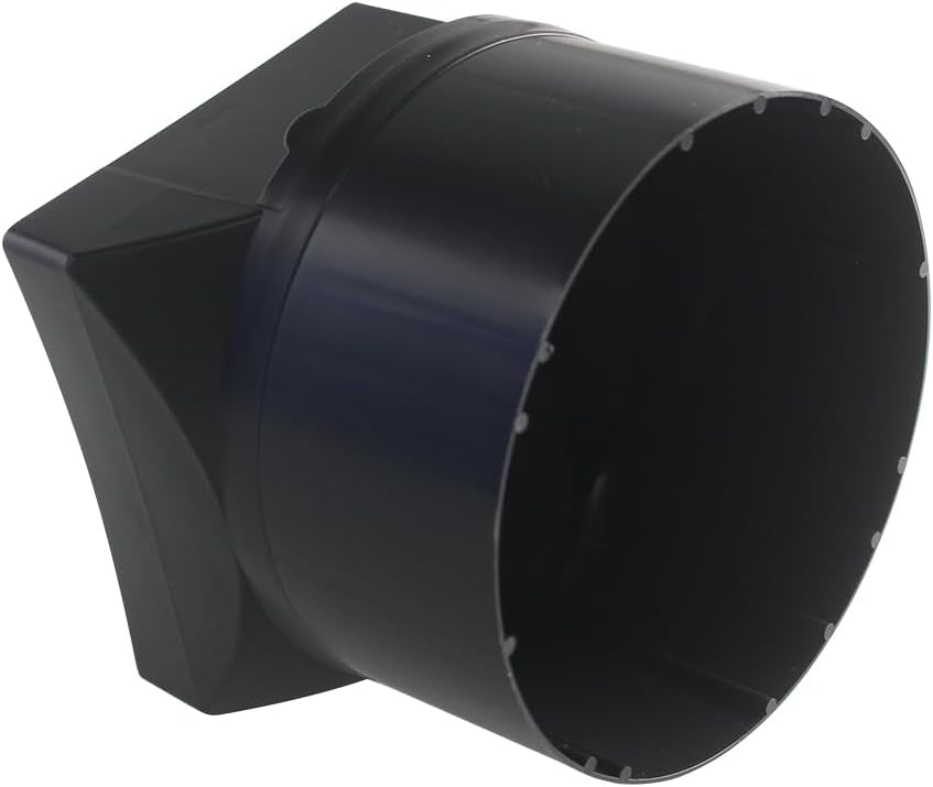 S97014185 for Broan 4" Damper/Duct Connector | Fits for Broan Various Models Duct Adapter Replacement, Exhaust Fan Damper Replacement