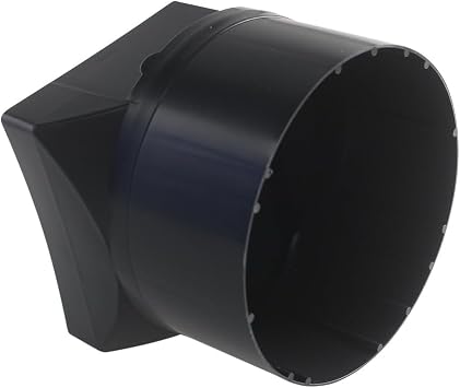 S97014185 for Broan 4" Damper/Duct Connector, Fits for Broan Various Models Duct Adapter Replacement, Exhaust Fan Damper Replacement