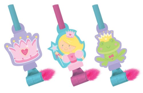 Creative Converting Fairytale Princess Blowouts - 8 ct
