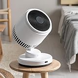 モダンデコ サーキュレーター 2WAY 温風 送風 オールシーズン パワフル送風 衣類乾燥 リモコン付き タイマー機能 (ホワイト)