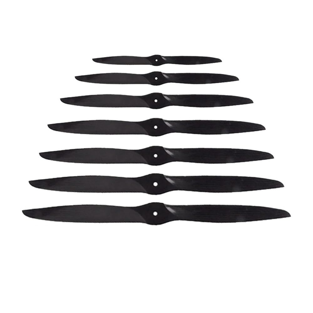 Hélices en fibre de carbone 18X8 pour propulsion de drone à voilure fixe