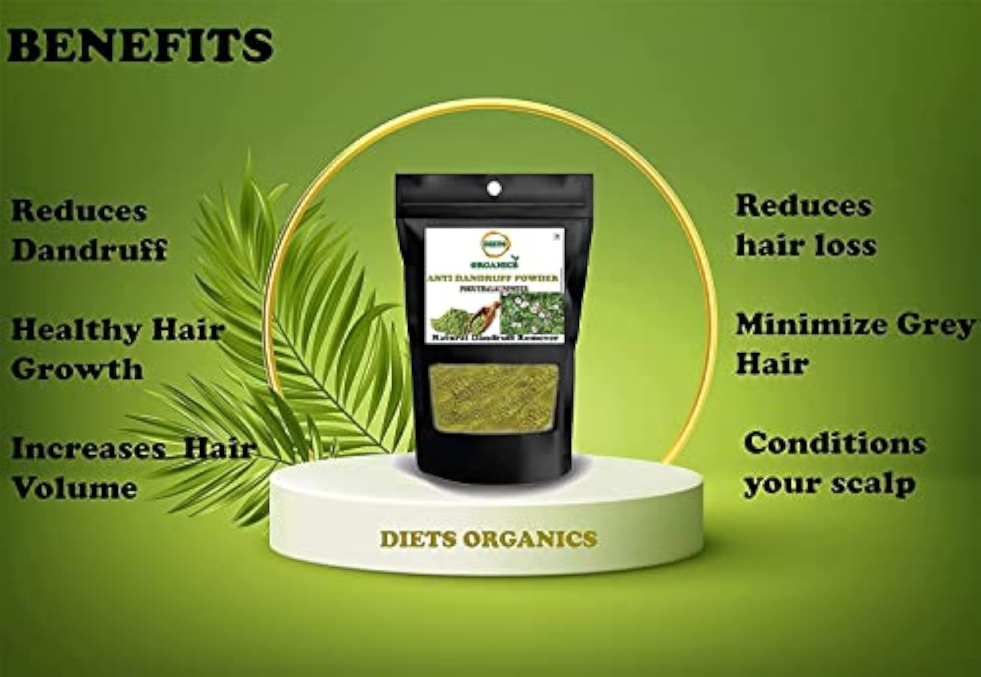 Dandruff Removal Powder, Herbal Hair Care