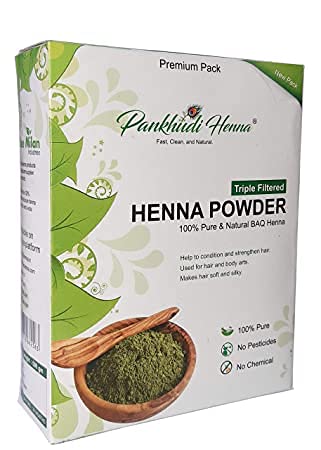 Pankhudi 100% Natural Premium Henna Powder Triple Filtered (2 Pack of 500 gms)-picture-16