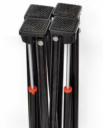 SE SPORTS Iron Easy Foldable Height Adjustable Carrom Stand Heavy-Duty Steel Frame, Compact & Portable Black (SE-Carrom-Board-Stand-06) 1