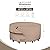 ULTCOVER 48 inch Round Patio Table Cover for Waterproof Outdoor Furniture Set Cover