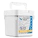 Produktbild Paradies Pool Multi Tabs 20 g 5 kg, Quattro Multi Tabletten mit Chlor, Algenschutz, Flockungsmittel, pH Stabilisator, zur Wasserbehandlung, Inhalt: 5 kg