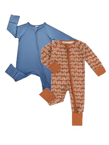 Bow Dream Bamboo Rayon Baby Pajamas Infant Sleepers Newborn Boy Girl Clothes Jumpsuit Rompers Outfit
