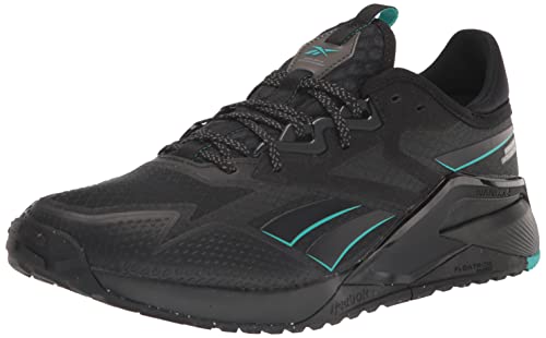 Reebok Mens Nano X2 TR Adventure Training Shoe, core black/classic teal/pure grey 6, 11.5