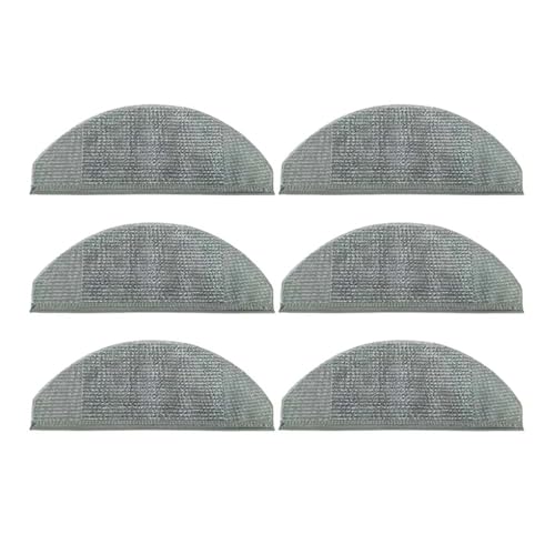 ORCOW Reemplazo Compatible con Anker Eufy Robovac X8 Series Robot Aspirador híbrido paños de fregona Kits de Repuesto de Trapo Accesorios (Color : As Shown 6PCS)