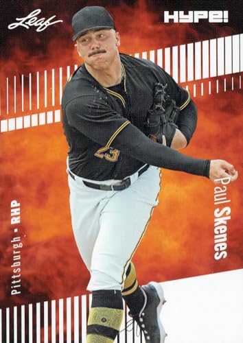 Mint Paul Skenes 2023 Leaf HYPE #132 Just 5000 Ever Made Pirates Rookie Card