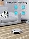 HONITURE Staubsauger Roboter, G20 Saugroboter mit Wischfunktion,4000Pa,Kehren Saugen Wischen 3 in 1 Roboterstaubsauger,Ideal für Tierhaare, Teppiche und Hartböden,Sprach- und Fernbedienungssteuerung