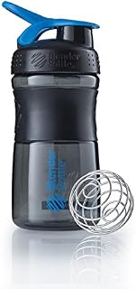 BlenderBottle Mikser sportowy Tritan Shaker/Protein Shaker/butelka na wodę/shaker dietetyczny (28oz / 820 ml) - czarny/zielony