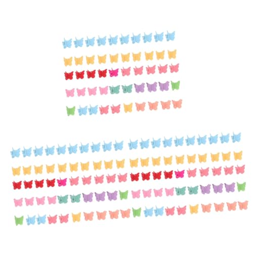 Pince à cheveux MAGICLULU de 150 pièces barrettes colorées fille