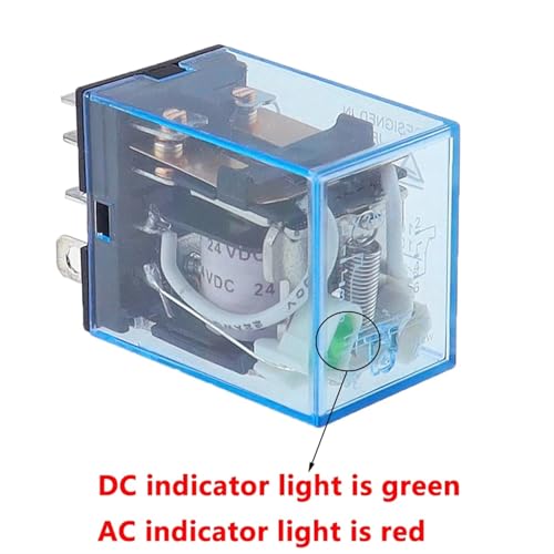 Micro relais électronique HH62P avec bobine 24V alternative pour automatismes