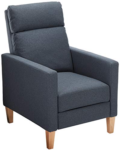 Christopher Knight Home Isla Recliner, Charcoal + Natural Christopher Knight Home Isla Recliner, Charcoal + Natural