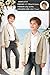 LOLANTA Suit for Boys Dress Coat Boys' Fashion Summer Wedding Outfit (LightKhaki,6)