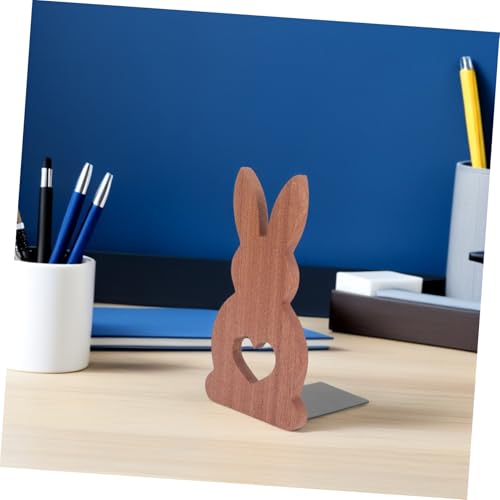 Pupitre de lecture lapin marron pour étagère de la maison