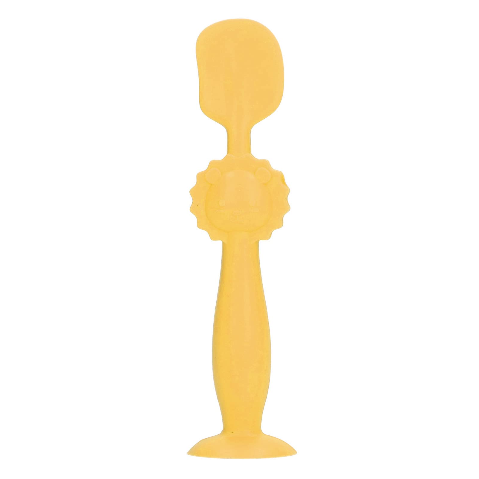 Diaper Cream Spatula, Mini for Butt Paste Diaper Cream, Soft Silicone Baby Butt Cream Diaper Cream Applicator, Rash Cream Butt Paste Spatula Baby Necessities (Yellow)