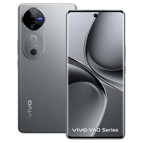 Image of vivo V40 5G (Titanium Grey, 12GB RAM, 512GB Storage) with No Cost EMI /Additional Exchange Offers