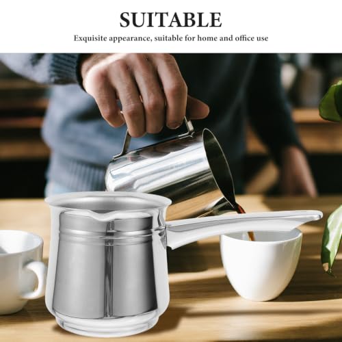 Cafetera turca KICHOUSE para el desayuno en casa con capacidad de 720ml 8