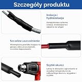 Rurka termokurczliwa 4:1 z klejem,Ø 12 mm, długość 2 m, węże termokurczliwe